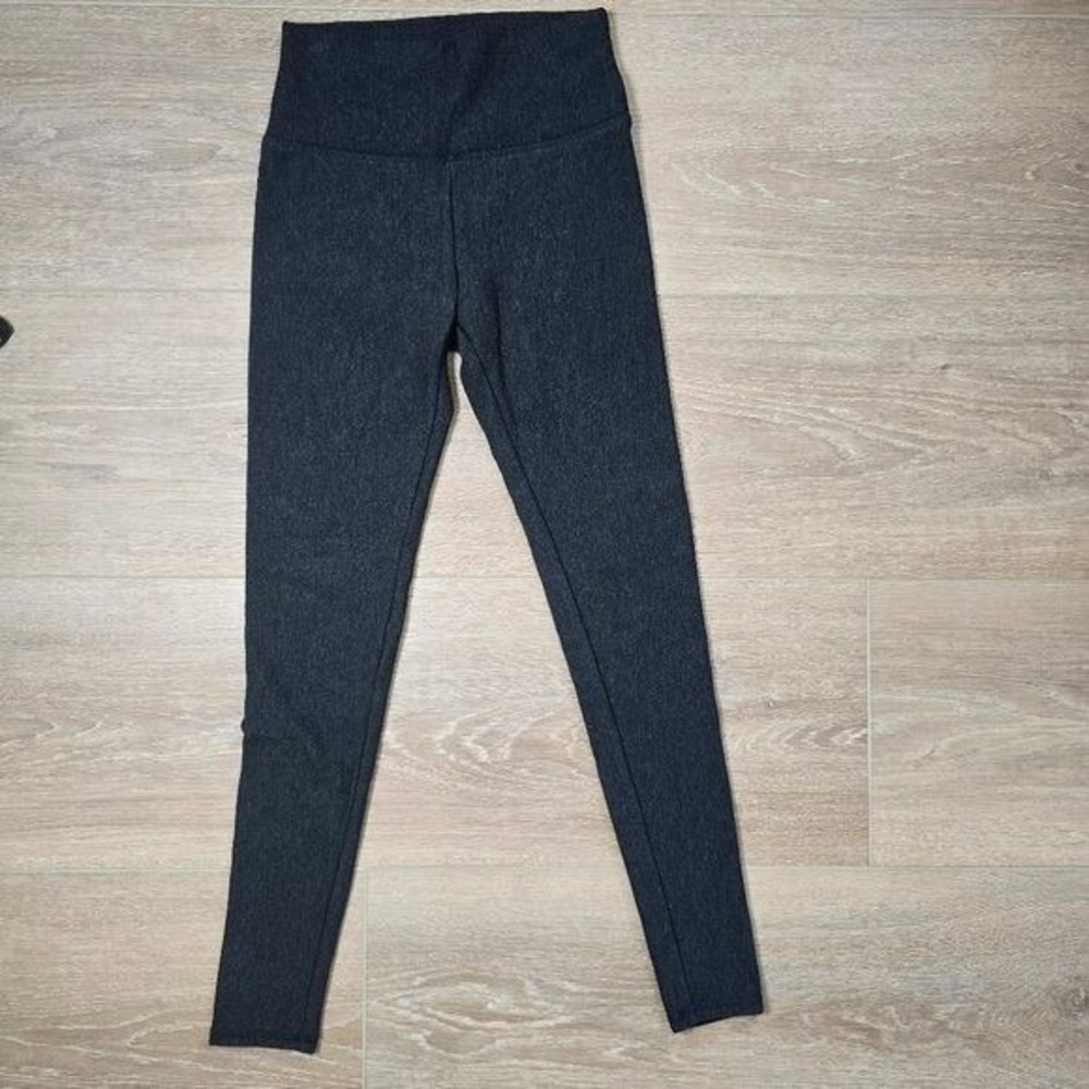 ORVIS Classic Collection Women's Charcoal Grey Textured Leggings Size S